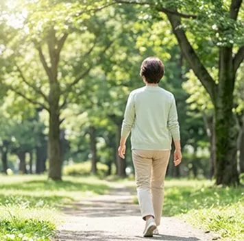 改善を目的とした施術の様子