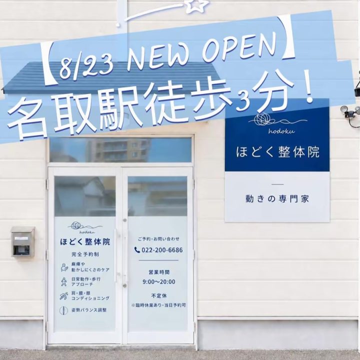 開院のお知らせ